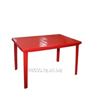 Стол прямоугольный (1200*850*750) красный фотография