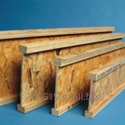 Балки деревянные двутавровые фотография
