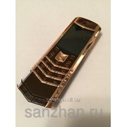 Телефон Vertu Signature S Design Dark Chocolate Alligator exclusive 86962 фотография