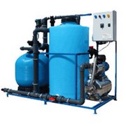 Система очистки воды АРОС 2 LITE укомплектована станцией повышения давления и погружным насосом производства Китай. Взвешенные вещества 20