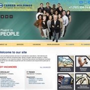 Дизайн сайта для Career-Holdings фото