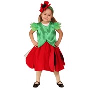 Карнавальный костюм для детей Вестифика мак цветок детский, 104-116 см
