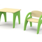 Ясельный комплект “Малыш“ (столик+стульчик) фото