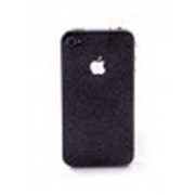 Пленка защитная EGGO iPhone 4/4S Crystalcover black BackSide (черная, перламутровая) фото
