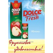 Сок нектар Dolce Fresh яблоко осветленное фотография