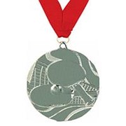 Медаль Настольный теннис наградная с лентой 50 мм фото