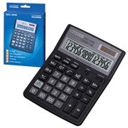 Калькулятор настольный CITIZEN SDC-395N (192х143 мм), 16 разрядов, двойное питание фото