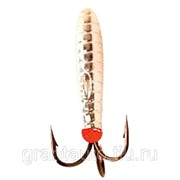 Мормышка вольфрамовая Lucky John ЧЕРТИК с отв. 033/S фото