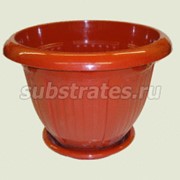 Вазон с подставкой ВОЛНА 40х31 фото