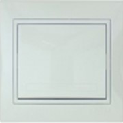 Выключатель 701-0202-100 серии МИРА (скрытая установка) Белый фото