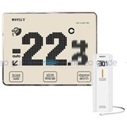 Цифровой термометр с радиодатчиком, точечно-матричный дисплей с анимацией температур RST 02780