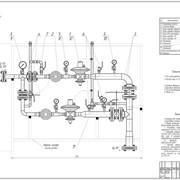 Пункт газорегуляторный шкафной ПГШМ с расходом 100-200 м³/час фото