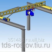 Кран мостовой опорный электрический однобалочный, г/п-5 тн фото