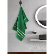 Полотенце для ванной Karna CLASSIC хлопковая махра темно-зеленый 50х80 фото
