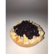 Пирожное «Корзиночка с фруктами» (черника), 120 г фото
