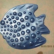 Рыбка ОРТО Камбала синяя. Мини-коврики в ванную фото