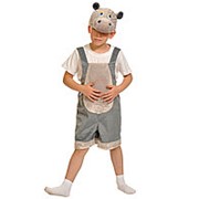 Бегемотик плюш (92-122) фото