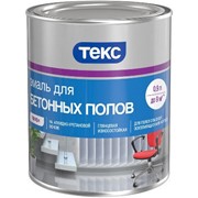ТЕКС Эмаль для бетонных полов ПРОФИ серая (0,9л)
