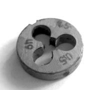Плашка М4,5х0,5; 9ХС, мелкий шаг, 20/5 мм,СССР.