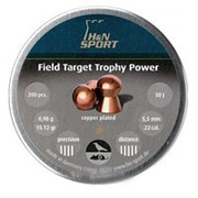 Пули пневматические H&N Field Target Trophy Power 5,5 мм 0,98 грамма (200 шт.) headsize 5,50 мм фотография