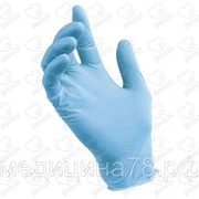 Перчатки нитриловые Nitrile (голубые) М, L, XS, S, XL фото