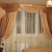 Индивидуальный пошив штор, гардин, ламбрекенов в Алматы фото