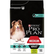 Purina Pro Plan Корм Purina Pro Plan для взрослых собак средних пород с чувствительным пищеварением, с высоким фотография