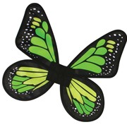 Аксессуар для праздника Fun World Крылья бабочки (зеленые) детские, детский