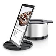 Подставка для посуды-планшета smartmat, ?18 см, серая (51338)