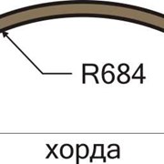 МДФ фасад Радиусный R - 700