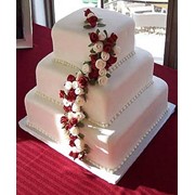 Торт свадебный, №0204 фото