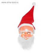 Маска латексная «Дедушка Мороз с колпаком» фото