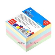 Бумага для заметок с клеевым краем Stepan, 76х76 мм, 4 цвета, 400л, арт. S2005/Pastel фото