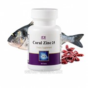 Средство для поддержки иммунитета. Корал Цинк 25. Coral Zinc 25