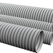 Труба поливинилхлоридная ПВХ 63х6.2 мм гофрированная тяжелая фото