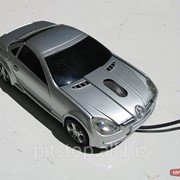 Мышка компьютерная проводная Mercedes Benz SLK серебристая mouse-mbslk-silver