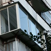 Остекление балконов с выносом фото