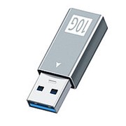 USB3.1 - Type-C Адаптер Коннектор Конвертер из алюминиевого сплава 10 Гбит / с До 5V 3A Поддержка зарядки при фотография