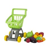 Тележка для супермаркета с фруктами и овощами, цвета МИКС фото