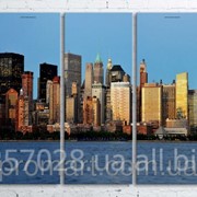 Модульна картина на полотні Панорама New York код КМ100200(200)-052 фото