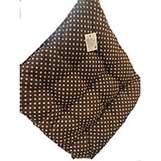 Подушка для табурета 38*38см “Горох“ арт.1169, коричневый фото