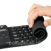 Резиновая гибкая USB-клавиатура Roll фото
