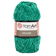 Пряжа YarnArt “Velour“ 100г 170м ,100% микрополиэстер, Изумрудный (856) фотография