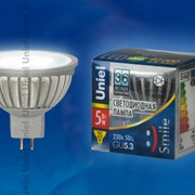 Лампа ALUMINIUM SMILE серия LED-JCDR-5W/NW/GU5.3/FR ALS01SL фото