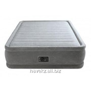 Двухспальный надувной матрас Intex 64414 - 203 Х 152 Х 46 См, серый фото