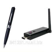 Беспроводная шпионская камера ручка 2.4 Ггц + USB приемник фото