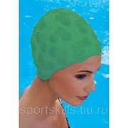 Шапочка для плав. жен. “FASHY Moulded Cap“, арт.3100-00-60, резина, зеленый фото
