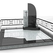3D макет памятника фотография