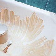 Реставрация ванн, Наливная ванна фото