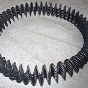 Шнек-спираль систем кормораздачи для трубы (45,55,75,90,125) фото